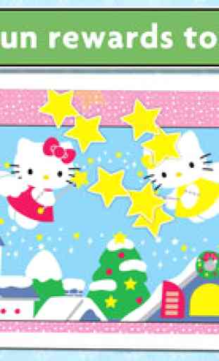 Christmas Jigsaw Puzzle Game for Kids - Featuring Hello Kitty and Friends 4