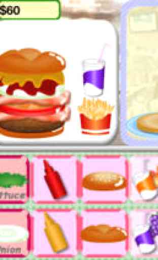 Classic Yummy Doodle Burger Game Apps-Eat Foods for Dinner & Drink Juice for Breakfast with Spooky Finger-Humor Fun Jar Effect,Cool,Simple,Preschool Boy & Girl Gold Games Journey App 1
