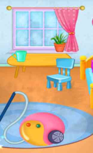Clean Up - House Cleaning : cleaning games & activities in this game for kids and girls - FREE 4