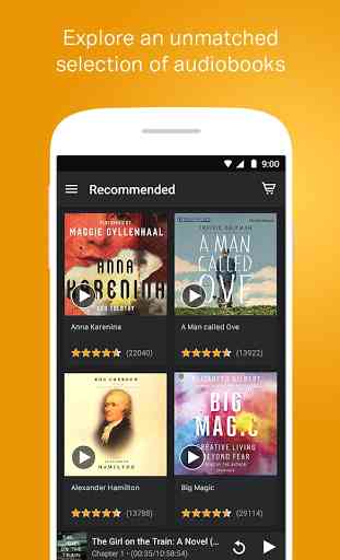 Audiobooks from Audible 3