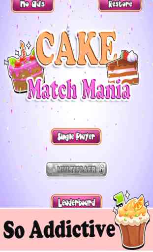 Cake Match Mania - Addictive Jewel Connect Pocket Puzzle FREE 1