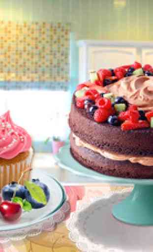 Cake Shop Mania - Cake Decorate! Make Cupcake, birthday cake 1
