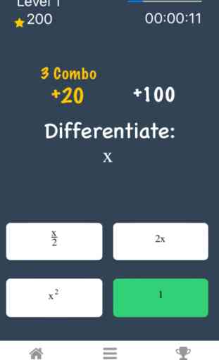Calculus Quiz Game - Integral & Derivative Math 2