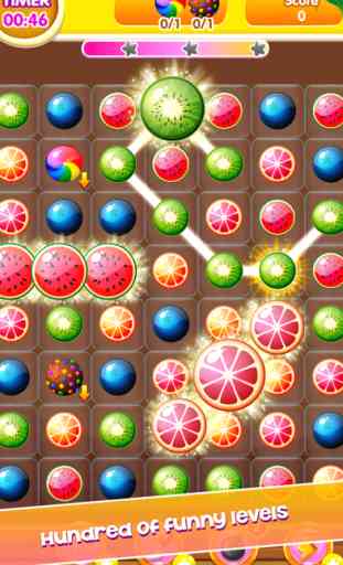 Candy Cruise Fruit - New Premium Match 3 Puzzle 2