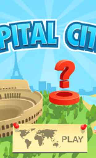 Capital Cities: memory style learning game 1