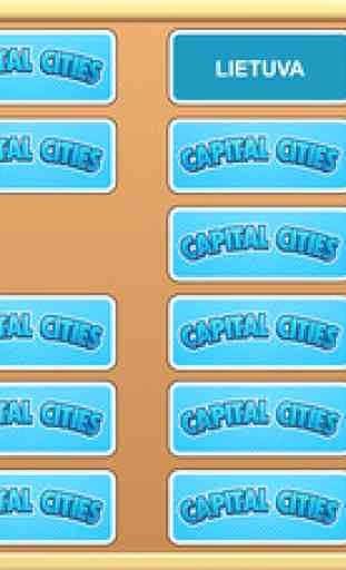 Capital Cities: memory style learning game 3