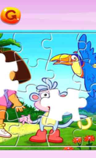 Cartoon Jigsaw Puzzles Box for Dora The Explorer 1