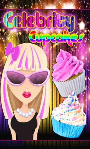 Celebrity Cupcakes Maker - Virtual Kids Cupcake Bakery 1