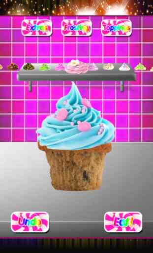 Celebrity Cupcakes Maker - Virtual Kids Cupcake Bakery 3