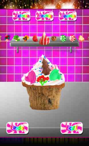 Celebrity Cupcakes Maker - Virtual Kids Cupcake Bakery 4