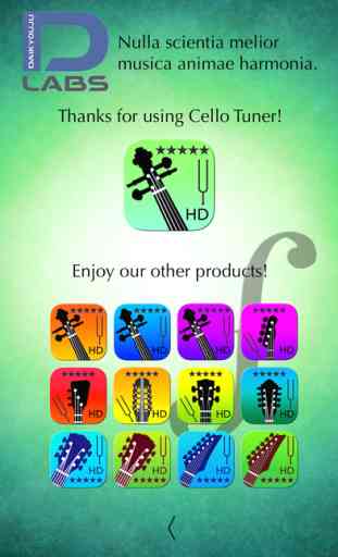 Cello Tuner Pro - Strings Tuner 4