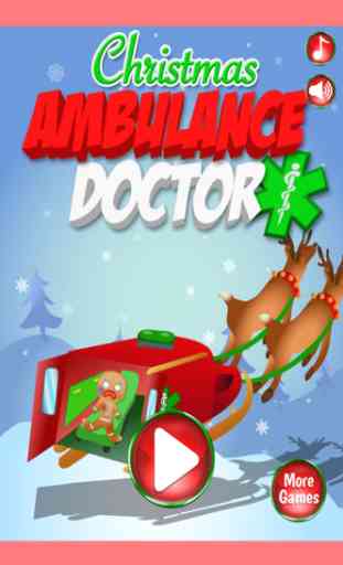 Christmas Ambulance - Virtual Kids EMT Nurse 4