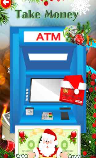 Christmas ATM Simulator - Money & Prize Claw Machine FREE 3