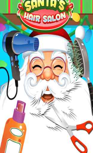 Christmas Hair Salon - Santa's Barbershop & Kids Cuts FREE 1