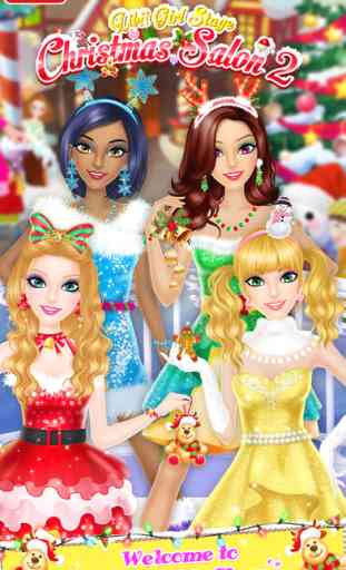 Christmas Salon 2 - Girls Makeup, Dressup and Makeover Games 1