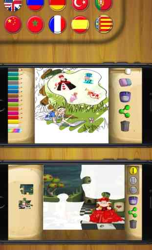 Classic fairy tales 3 - interactive book for kids 2