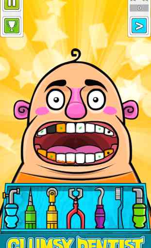 Clumsy Dentist Free - Cute Kids Games 1