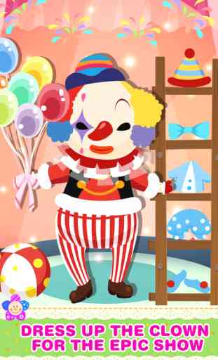 Clumsy Little Clown - Circus Dress up & Play Center 3