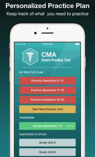 CMA Smart Exam Prep PLUS - Medical Assistant Test 1