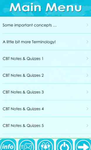 Cognitive Behavioral Therapy Exam Review 4