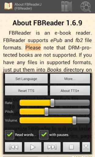 FBReader TTS+ Plugin 4