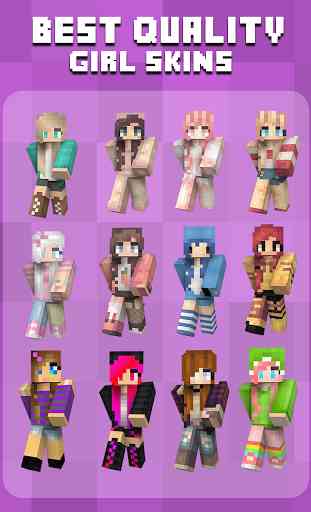 Girl Skins for Minecraft 1