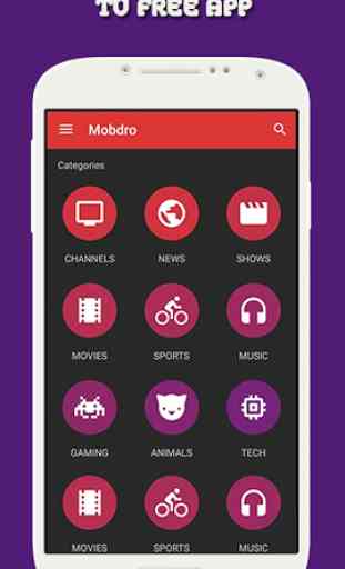 Guide for Mobdro TV free app 1
