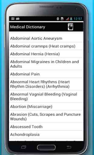 Medical Terms Dictionary 3