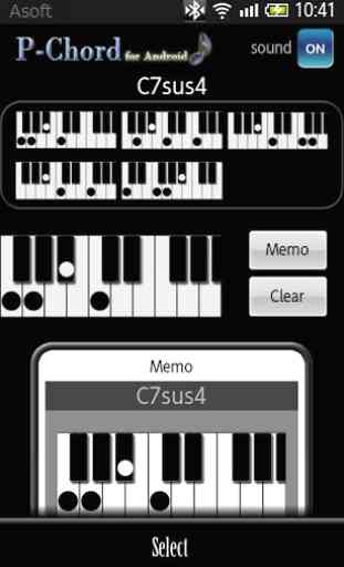 PChord  (Piano Chord Finder) 2