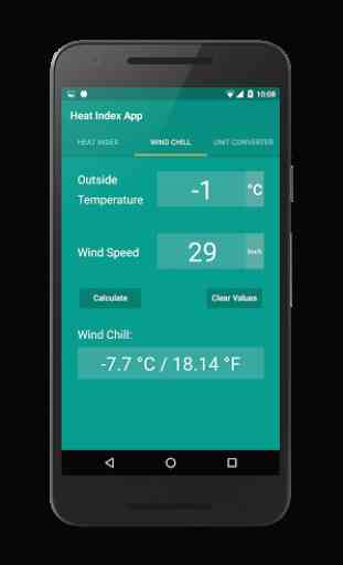 Heat Index App 3