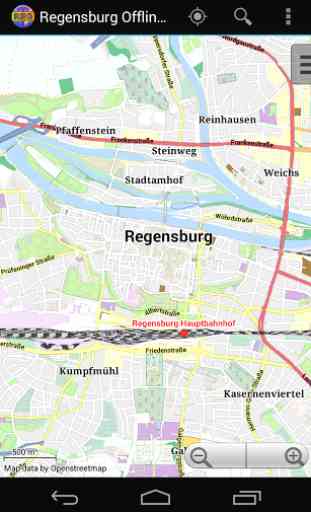 Regensburg Offline City Map 1