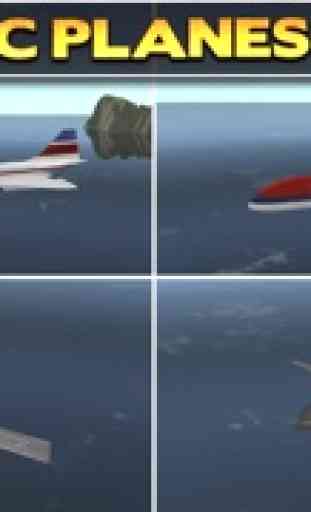 3D Plane Flying Parking Simulator Game - Real Airplane Driving Test Run Sim Racing Games 2
