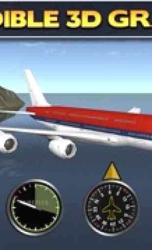 3D Plane Flying Parking Simulator Game - Real Airplane Driving Test Run Sim Racing Games 4
