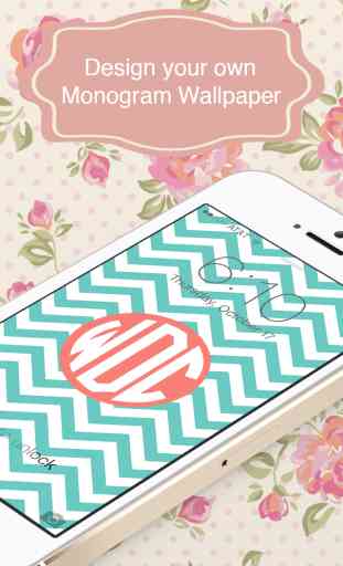 The Monogram by WayDC - DIY background & wallpapers create custom fonts & app icons for home & lock screen themes skin design art maker 1