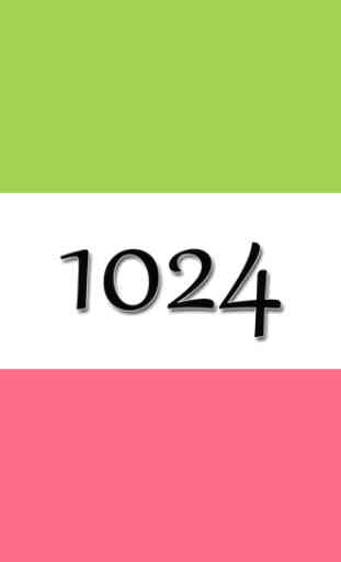 1024 number games HD - tile puzzle challenge program 4