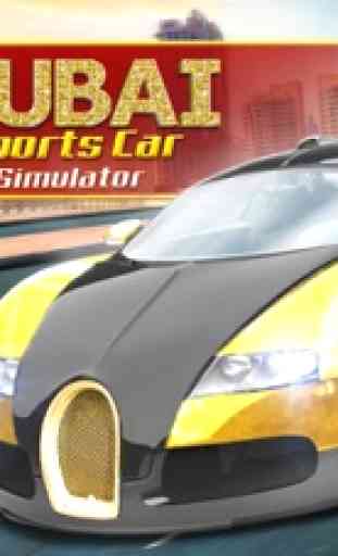 3D Dubai Parking Simulator Drive Real Extreme Super Sports Car 1