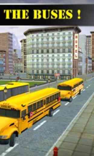 3D Kids School Bus Driver Master Sim 3