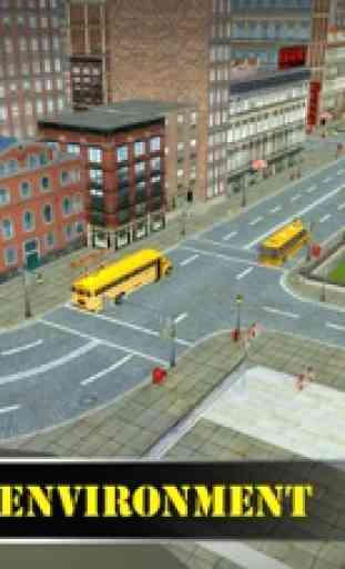 3D Kids School Bus Driver Master Sim 4