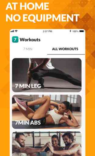 7 Minute Workout - Fitness App 2