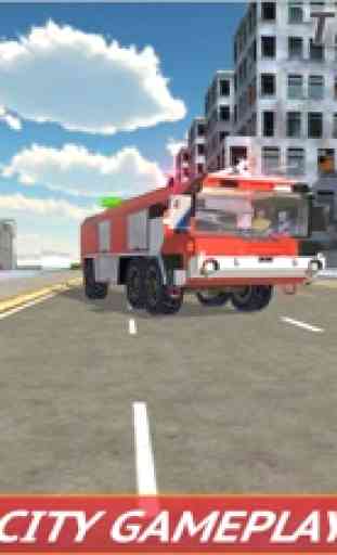 911 Airplane Emergency Rescue Sim 3d 2