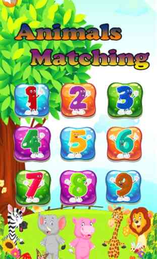Animal Matching Puzzle - Sight Games for Kids 1