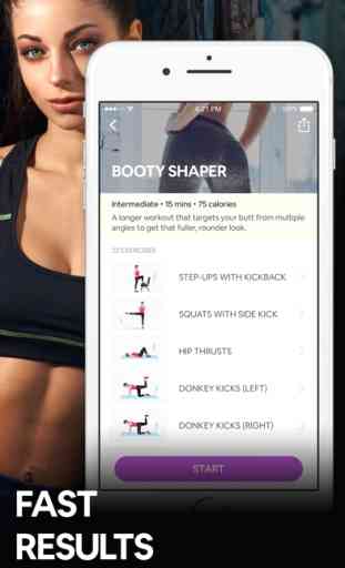 Butt Workout and Fitness App 3