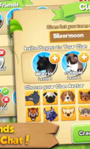 Cat & Dog Online: Multiplayer Kitten & Puppy Sim 3