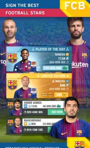FC Barcelona Fantasy Manager 2017-Top soccer game 2
