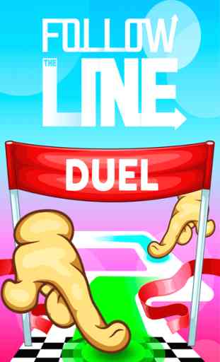Follow the Line Duel 2D Deluxe 1