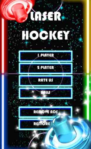 Glow Hockey HD - 2 Player Neon Light Air Hockey 1