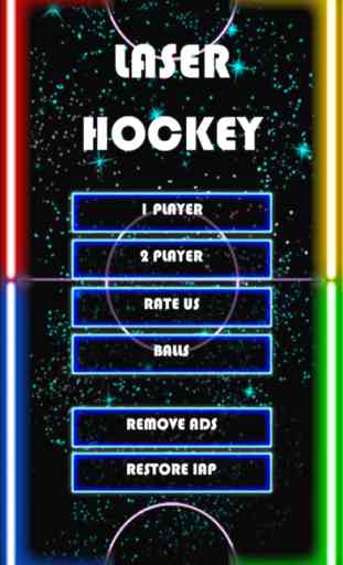 Glow Hockey HD - Best Neon Light Air Hockey 2
