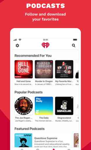 iHeart: Radio, Music, Podcasts 4