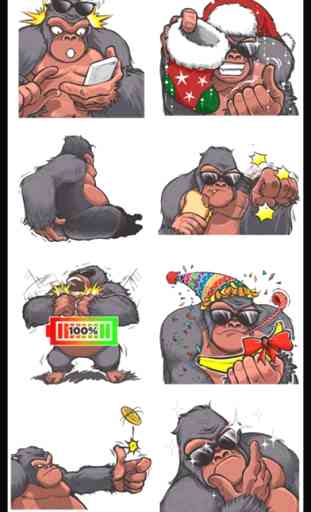 Mod Gorilla Stickers 4
