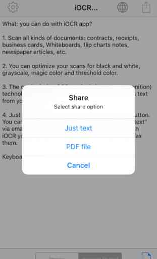 Scanner and text convertor:  image to text & pdf 4